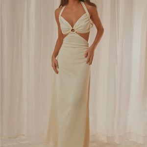 Peppermayo - Palas Maxi Dress ivory - size 4 - NWT